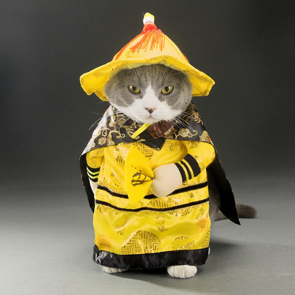 Funny Chinese Emperor Pets Costume