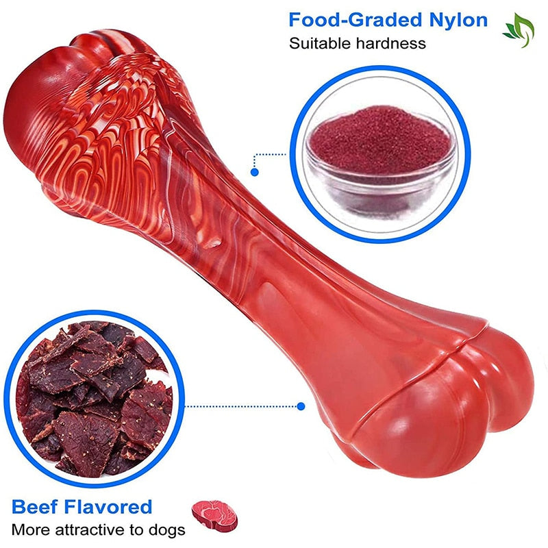 Beef Flavor Red Bone Dog Toy