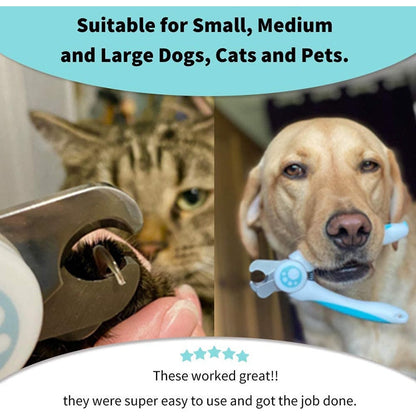 Ergonomically Designed Dog Nail Clippers