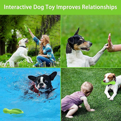 4 In 1 Squeaky Dog Chew Toy