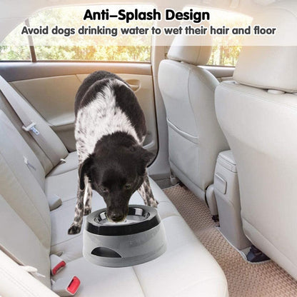 Portable No Spill Travel Dog Bowl