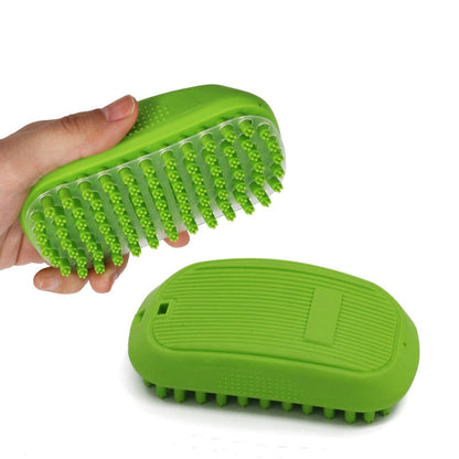 Ergonomic Soft 4 Point Bristle Dog Brush