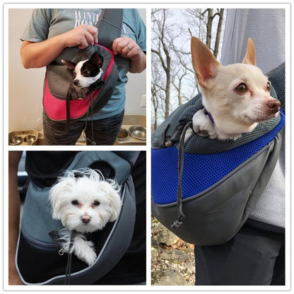 Breathable Pet Pocket Sling Bag