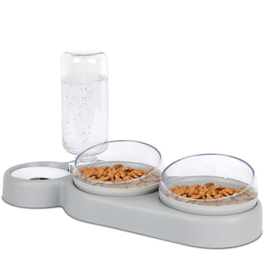 3 In 1 Pet Double Food Bowl
