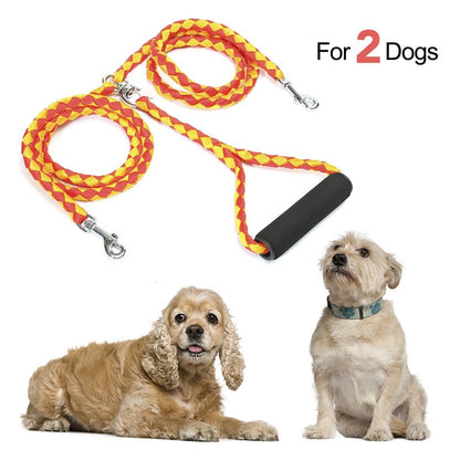 No Tangle Coupler Dual Dog Leash