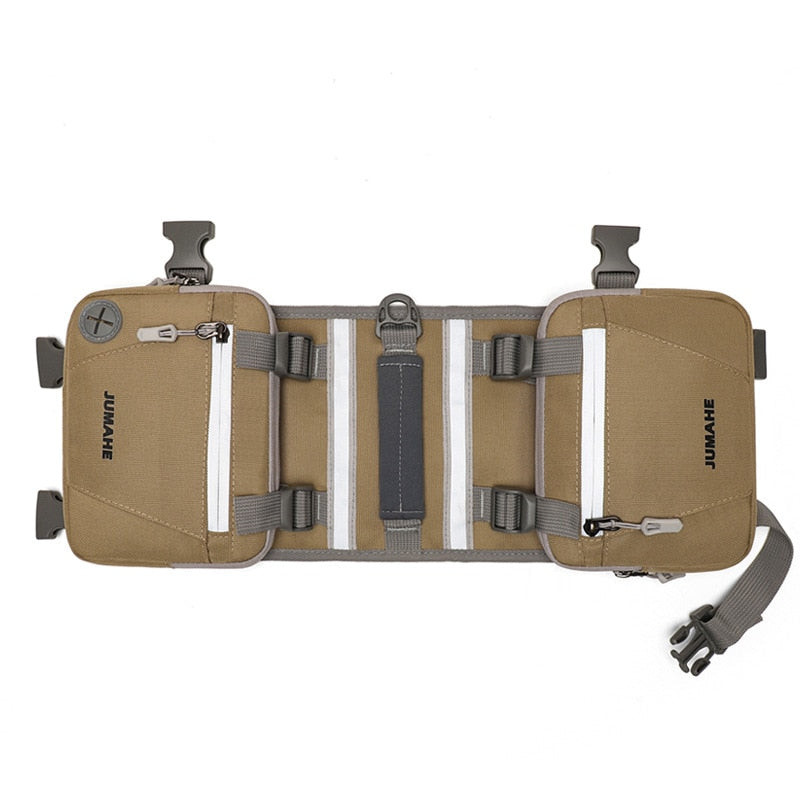 Reflective Saddle Bag Dog Tactical Harness