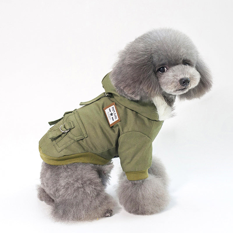 Classic Parka Style Dog Coat