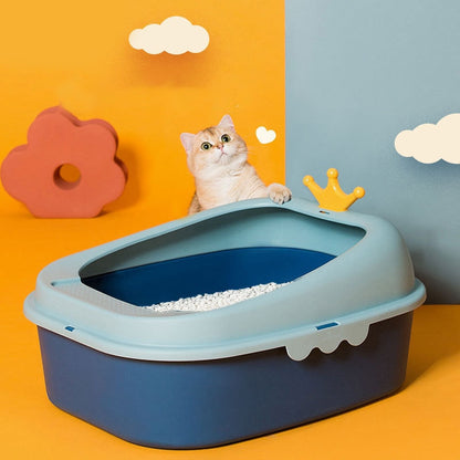 Crown Design Cat Litter Box