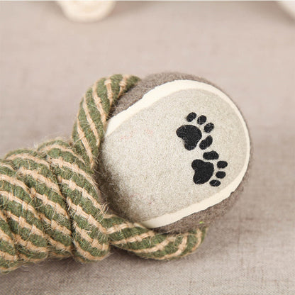 Durable Ball Dog Rope Toys