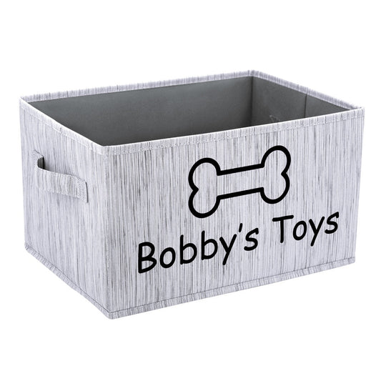 Foldable Dog Toys Storage Bins
