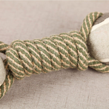 Durable Ball Dog Rope Toys