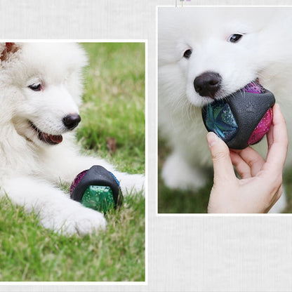 Elastic Flash LED Dog Ball Toy