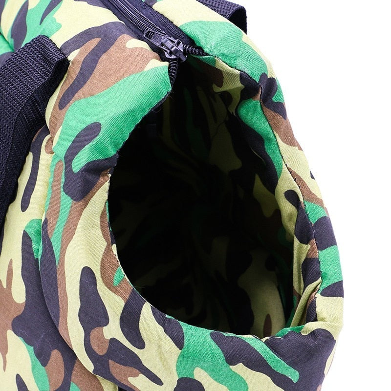 Lightweight Camouflage Dog Carrier Bag