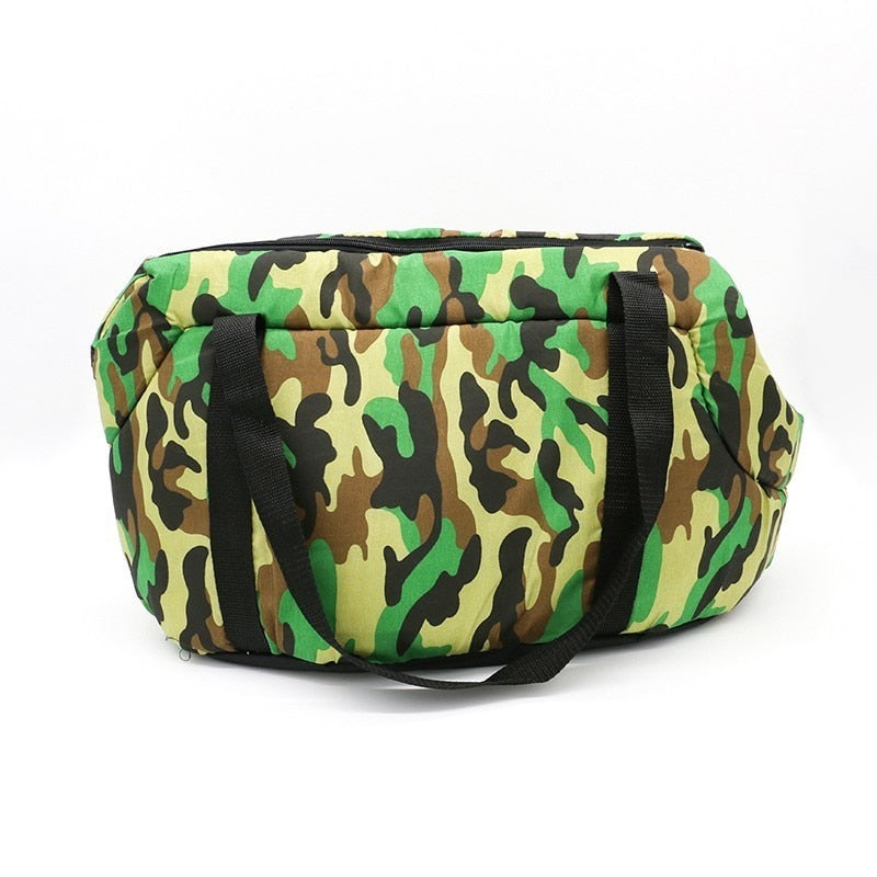 Lightweight Camouflage Dog Carrier Bag