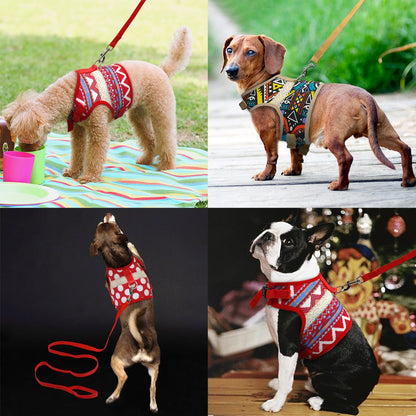 Classic Soft Printed Dog Harness