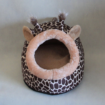 Deer Shape Cotton Dog House