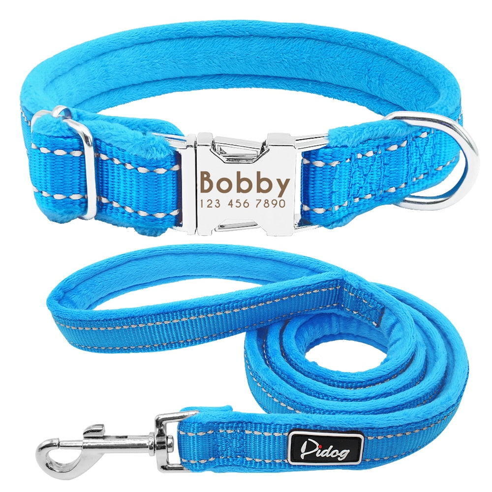 Pitbull Dog Collar Leash Set