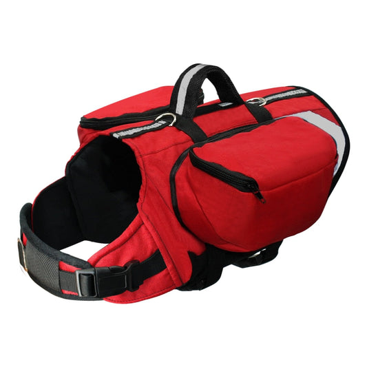 Outdoor Camping Dog BackPack Harness