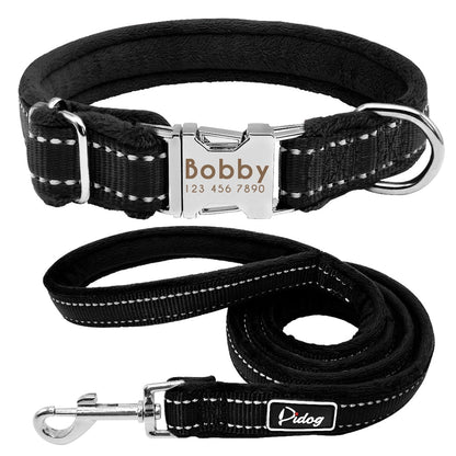 Pitbull Dog Collar Leash Set