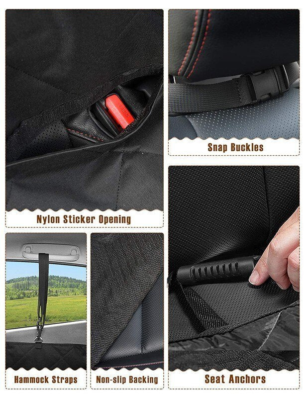 Quality Waterproof Pet Car Seat Hammock