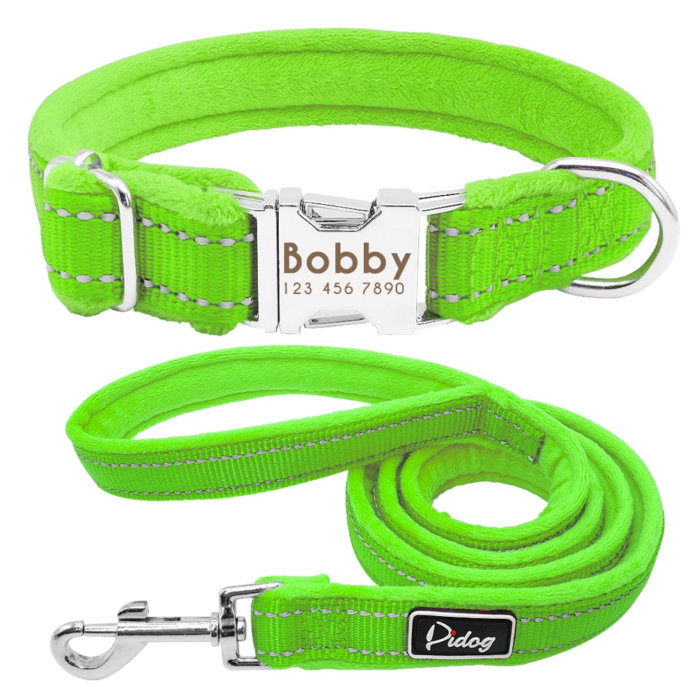 Pitbull Dog Collar Leash Set