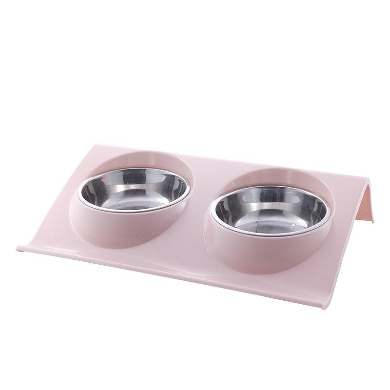 High Station Stainless Steel Dog Bowl