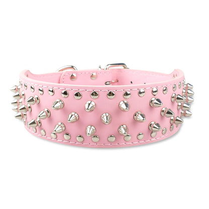 2 Inch Spiked Studded Dog Collar