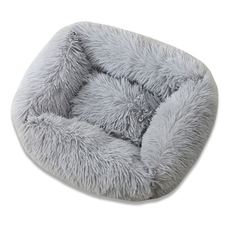 Deep Sleep Cozy Plush Dog Bed