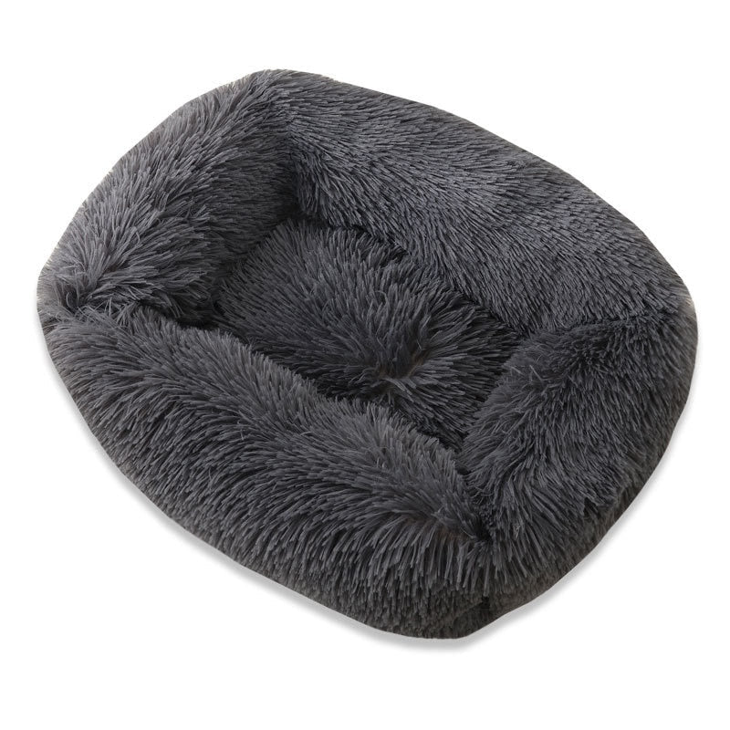 Deep Sleep Cozy Plush Dog Bed