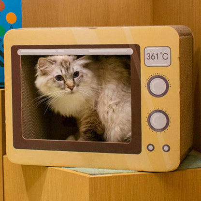 Microwave Cat Scratcher Board