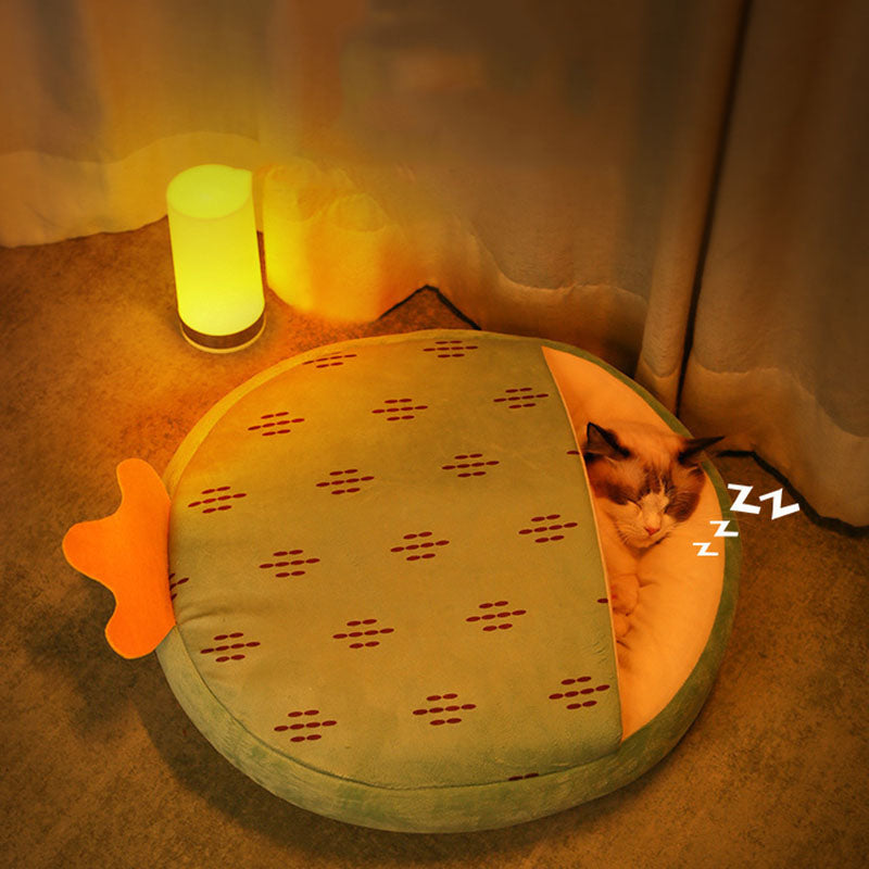 Soft Plush Fruit Shape Pets Bed