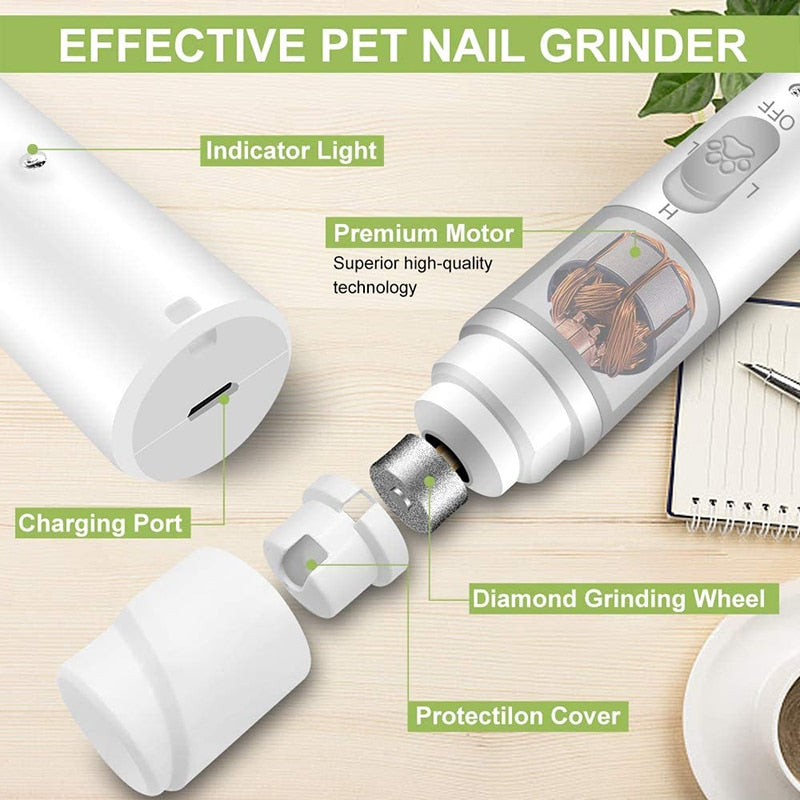 Diamond Drill USB Pet Nail Grinder