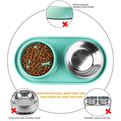 Stainless Steel Dog Maze Slow Feeder