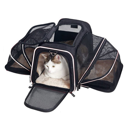 Luxury Outdoor Travel Pet Carrier Bag