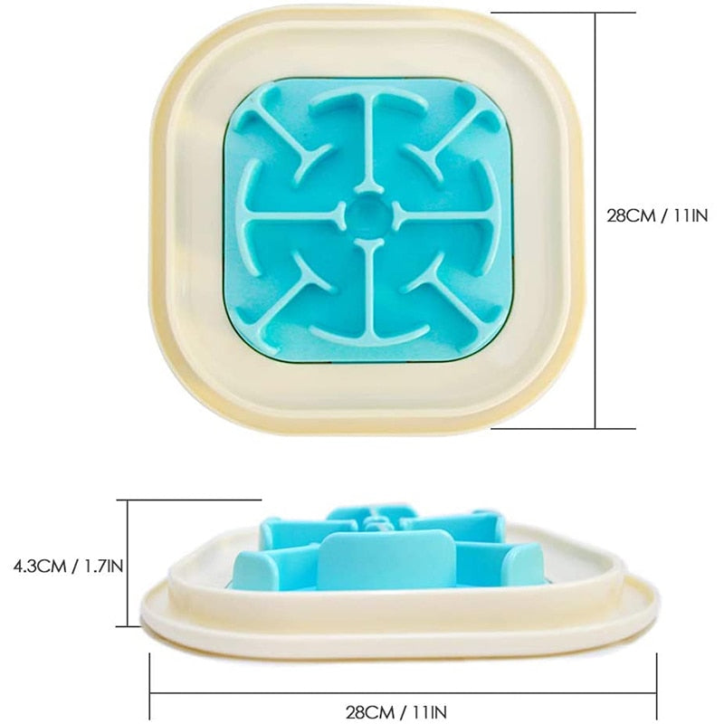 Durable Anti Gulping Dog Slow Feeder