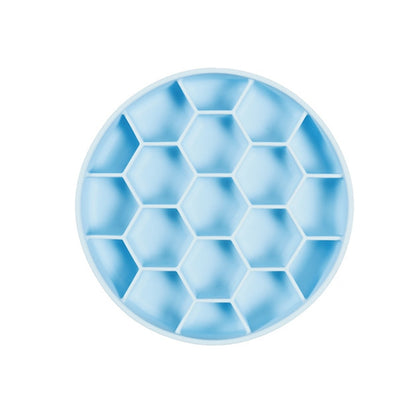 Honeycomb Silicone Dog Food Bowl