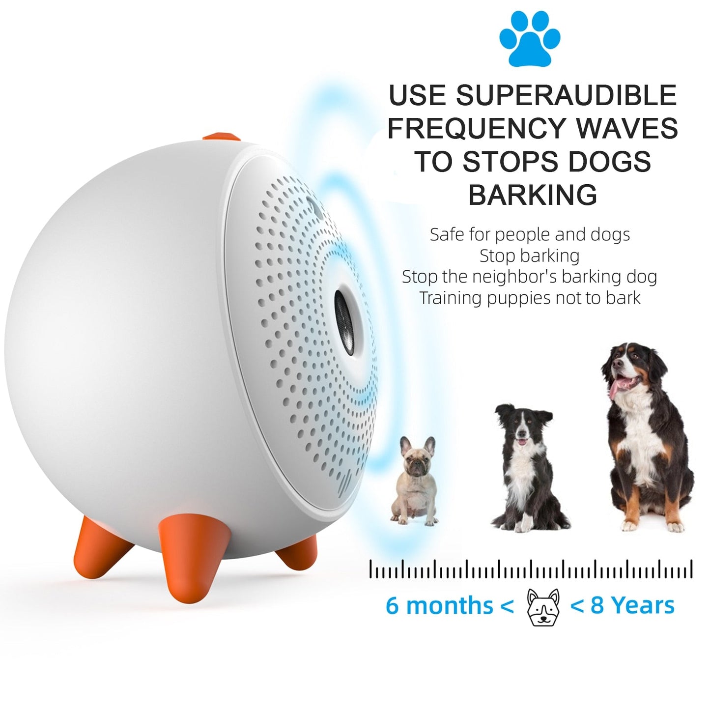 10m LED Dog Anti Barking Device