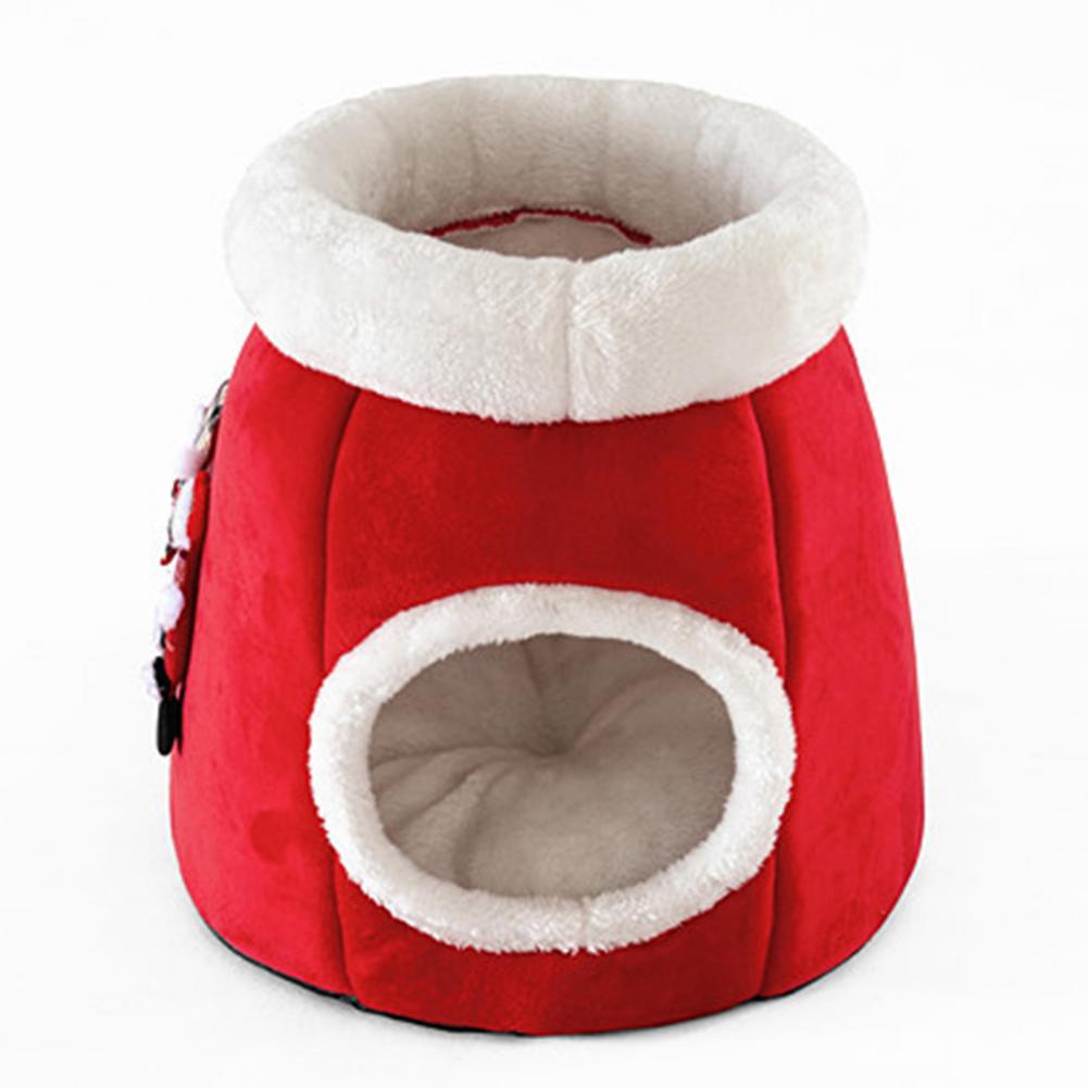 Christmas Boots Cat Bed