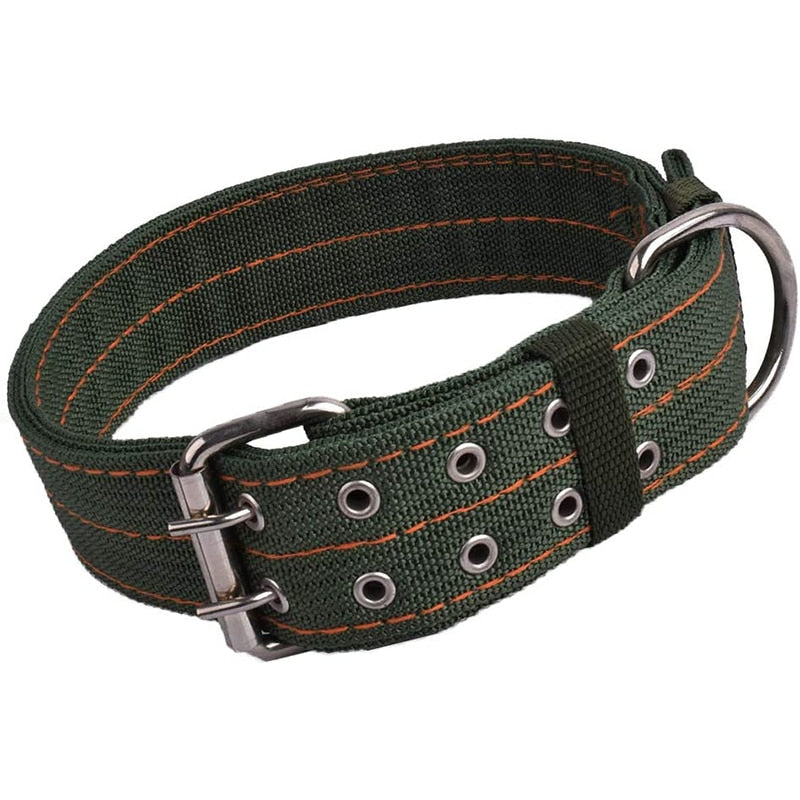 Metal Buckle Tactical Training Pet Collar