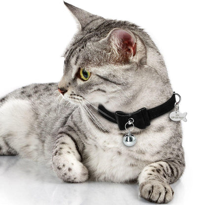 Cat Bowknot Bell Collar