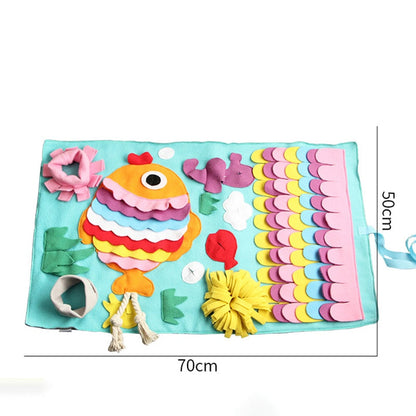 Fish Pond Dog Snuffle Mat