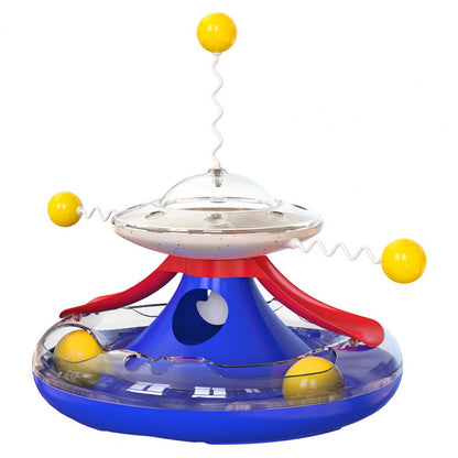 Fun Rotating Cats Ball Toy