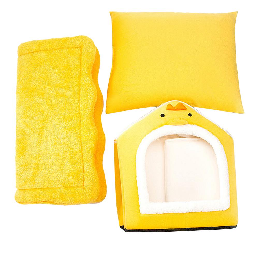 Soft Plush Cute Duck Pet House