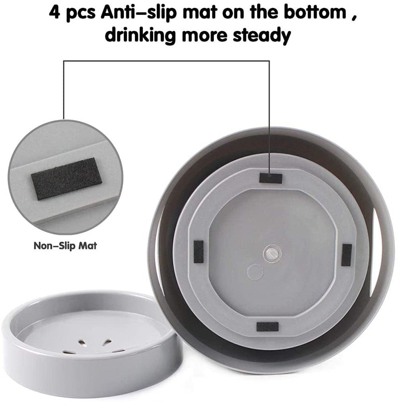 Portable No Spill Travel Dog Bowl