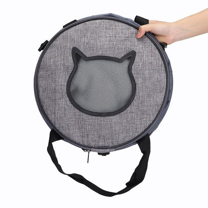 Solid Steel Frame Expandable Pet Carrier