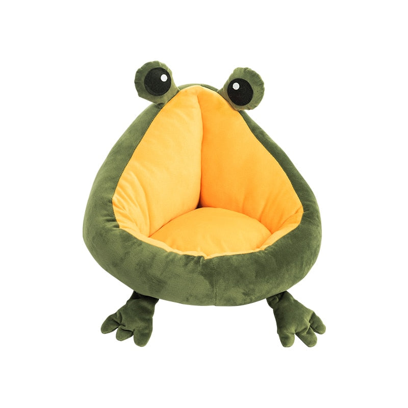 Indoor Frog Warm Cat Bed