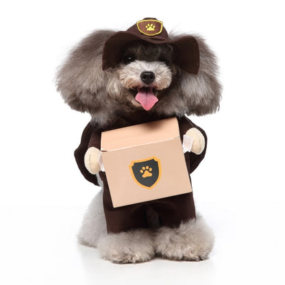 Cute Deliveryman Pets Costume