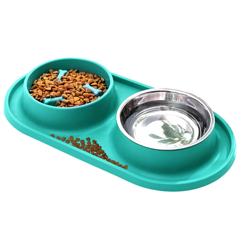 Stainless Steel Dog Maze Slow Feeder