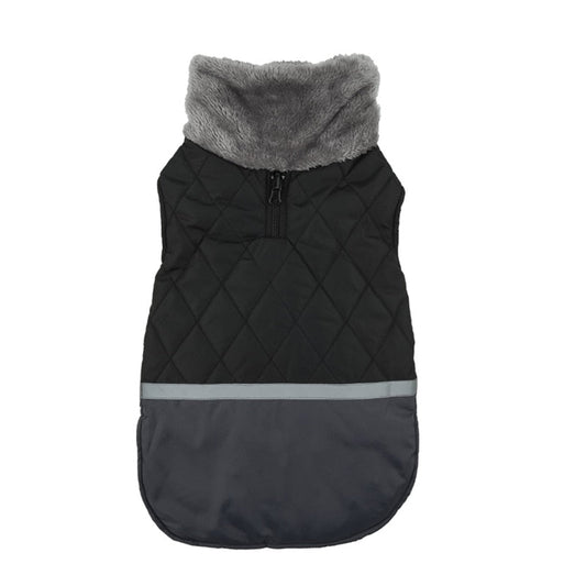 Quilted Cotton Reversible Dog Coat