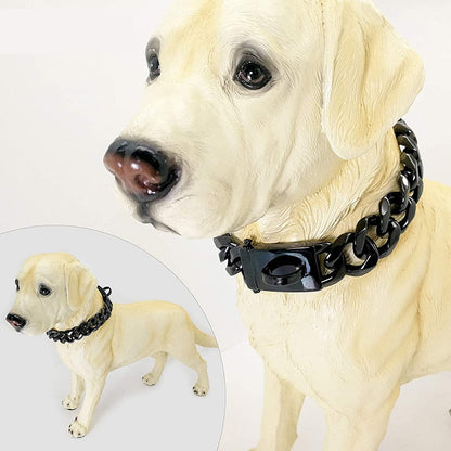 Strong Cuban Link Dog Chain Collars